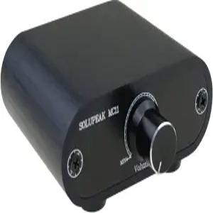 3.5mm 오디오 볼륨 컨트롤러 라인 컨트롤 박스 1/8인치 보조 미니 인라인 감쇠기 노브 - MC11