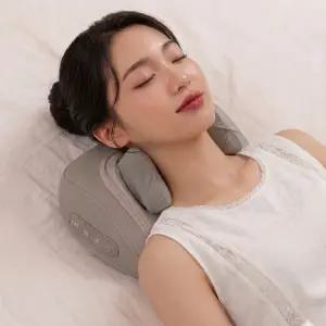 빌라르 목 어깨 베개 마사지기 승모근 안마기