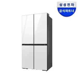 삼성전자 비스포크 키친핏 냉장고 4도어 RM70F63R2W 클린화이트