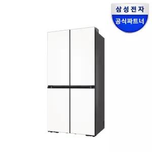삼성전자 비스포크 키친핏 냉장고 4도어 RM70F64R1X 새틴화이트