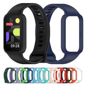 샤오미 스마트 밴드 9 용 실리콘 레드미 3 액티브 팔찌