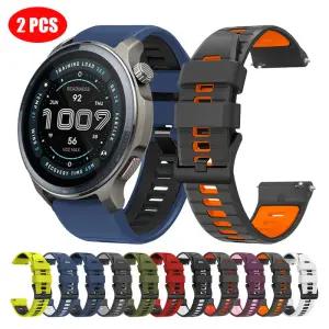 실리콘 20 22mm 스트랩 아마즈핏 GTR 3 4 프로/GTR 2 2e 47mm 2BALANCE 팔찌 Bip 6 5 U/GTS 4/BALANCE 시계