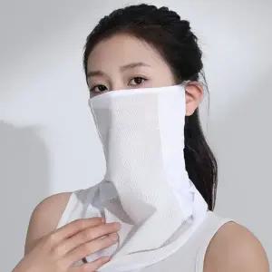 스포츠 얼굴햇빛가리개 자외선차단 실크 메쉬 런닝 골프 자전거 마스크 KC 낚시 등산