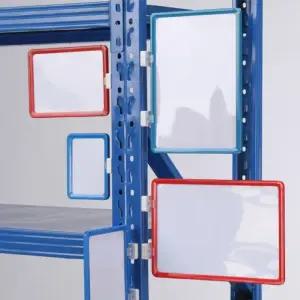 자석 앵글 창고 선반 흡착식 표시판 A4 A5 KK185