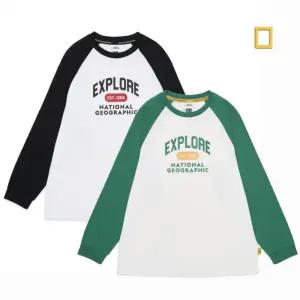 [롯데백화점]내셔널지오그래픽 래글런 긴팔 티셔츠 (K251UTS020)