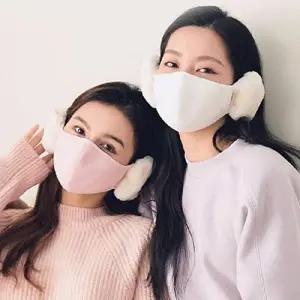 [셀러허브 패션][블로썸스틸] URK-267 남성 여성 털 귀마개 마스크 (11900115A)