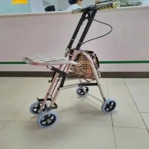 일제 보행 휴대용 접이식 할머니유모차 바퀴