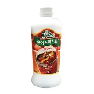 세미 S4V3Z4B3 아이스티 복숭아시럽 2KG 복숭아농축액 에이드