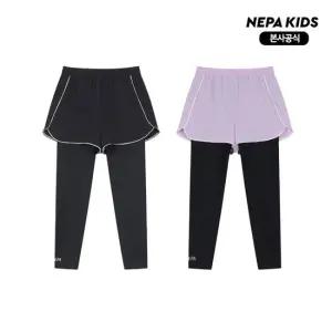 [네파키즈] KM43007 여아 레깅스 래시가드 쇼츠 본사직영