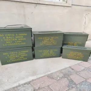 탄피통 보관함 부품 탄통 방습 수납함 NATO 대체