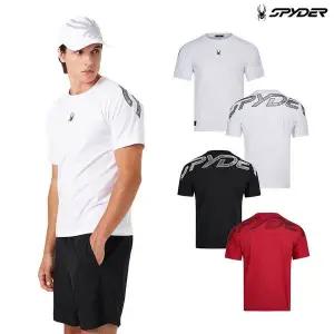 [스파이더](센텀시티점) 남성 스파이더 빅 레터 로고 티셔츠 SPKMCNRS203M