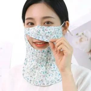 국내제작 지지미 마스크 분리형 자외선차단 골프 등산 스포츠 햇빛가리개