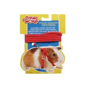 하겐 기니피그 하네스+리드줄 (빨강)(60840) 펫리드줄 기니피그목줄