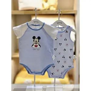 [셀러허브 1]아가방 세이브존02 미키손 반팔 민소바디수트 79s317504 (47223952)