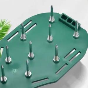 미장스파이크슈즈 미장고대판 수평몰탈 몰탈 스파이크