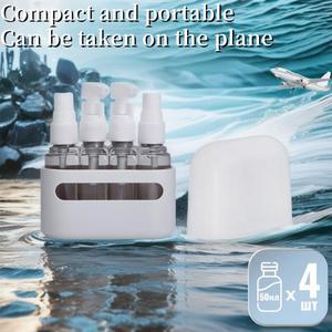 IN 50ML 여행용 세트 스프레이 샴푸 액세서리 로션 조합 여행 샤워 워시 핸드 키트