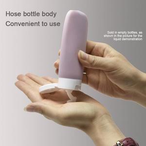 60ML 실리콘 여행용 용기 포장 키트 샴푸 용품 가능 세트 리필