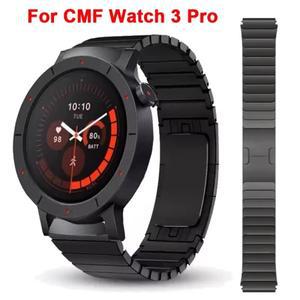 CMF 워치 3 프로용 스테인리스 스틸 시계줄 스트랩 22mm 범용 메탈 스마트 워치밴드 2 /