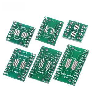 SOIC/TSSOP IC 프로토타이핑용 10PCS 범용 SOP8/SSOP10/SOP14-SOP28-DIP/SMD 어댑터 소켓 및 보드 키트(0.6