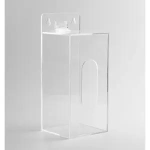 마스크 보관함 아크릴 투명 수납함 소재 방연 커버 다용도 벽걸이 정리 마스크보관함 상자