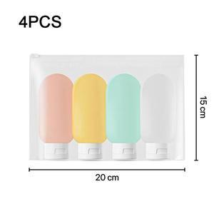 60ML 새롭게 출시된 새지 여행용 가능한 샴푸 않는 세트 리필 포장 세면도구 실리콘 비행기용