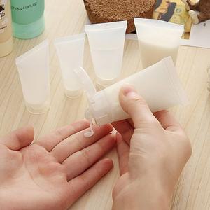 10PCS 여행용 샴푸 로션 보관함 리필 액세서리 방지 워시용 가능 누출 페이스 휴대용 주최자