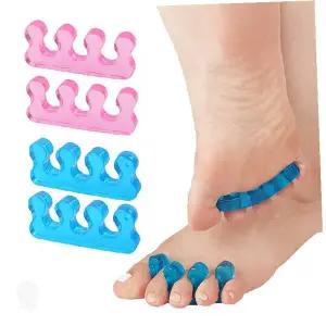 발가락 벌림 교정 실리콘 패드 발 피로 완화 관리 보조 도구 족부 건강 케어