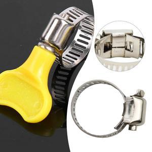 호환상품 직경 범위가 1/2~3/4인치인 연료 라인용 조절 가능 스테인리스 스틸 웜 기어 호스 클램프 20개 팩