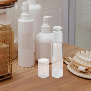 3PCS 여행용 로션 세트 누출 방지 키트용 리필 용기 진공 가능 휴대용