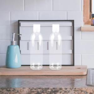 6PCS 여행용 휴대용 250ML 디스펜서 뚜껑 샴푸 홀더 프레스 용기 바디 로션 워시용