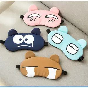 캐릭터 찜질 냉온 수면안대 디자인