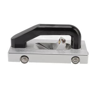 바닥 홈파기기 알루미늄 합금 수동 가이드 풀리 포함 U자형 형태가 균일한 플라스틱 시공 도구