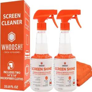 후쉬! 프로 16.9온스 리필 가능한 TV 스크린 클리너 극세사 천 - 평면 OLED LCD 스마트 모니터 무독성 무취