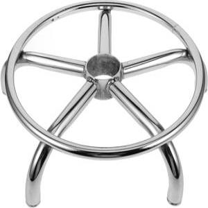 BESTOYARD 사무실 의자 베이스 교체 헤비 듀티 메탈 범용 책상 회전 부품 35.00X35.00X10.50CM 실버