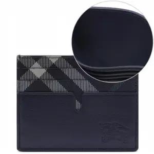 26SS 남성 체크 카드지갑 8118920 MIDNIGHT 26S)