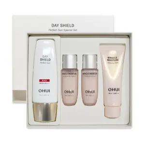 오휘 데이쉴드 퍼펙트 선 레드 세트 50ml 25년 1월 기획 스킨 소프너 에멀전 폼