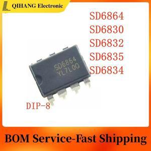 10PCS SD6864 SD6830 DIP-8 스위칭 전원 관리 칩 IC