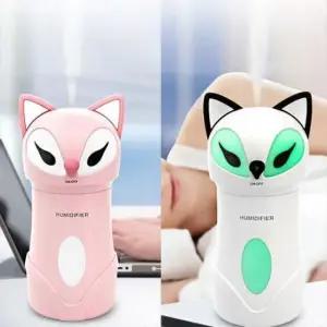 책상미니가습기 탁상용 사무실용 공부방 안개 미스트 무드등 가습기