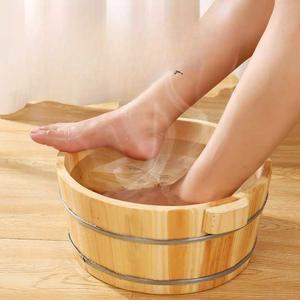 키높이 높이 가정용 발마사지 25CM 족탕 발찜질 습식 건식 히노끼 족욕통 높이의 족욕