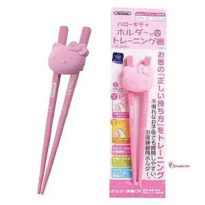 연습용 헬로키티 교정젓가락 어린이집 탈부착 1P 저본xyz159