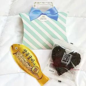 잡곡 손잡이 1개 상자 미역 하트 굴비 반달 민트wxy109