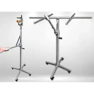 에어컨 리프트 받침대 수동 크레인 이동식 작업대