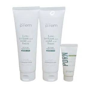 메이크프렘 모이스처 클렌징폼 150ml 2개 +클렌징 밀크 21ml