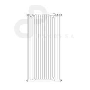 [마이모노샵][마이모노샵] 고양이 가출방지 반자동 잠금 화이트 문 확장 20cm 펫 (16974132)