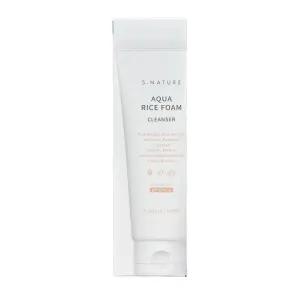 에스네이처 아쿠아 라이스 약산성 클렌징폼 160ml 1개