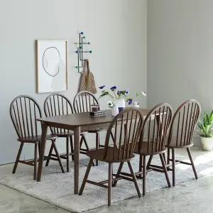 아슬란 윈저 1500 6인 원목 식탁세트