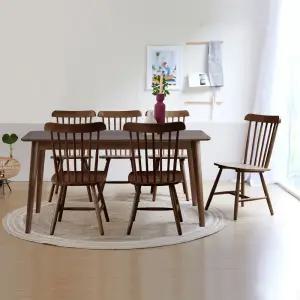 아슬란 토토 1800 6인 원목 식탁세트 (의자6개)