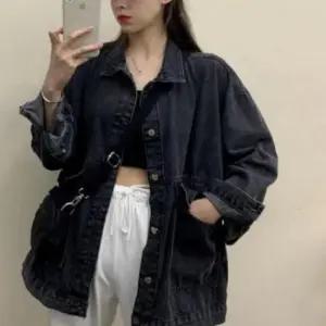 [JED] 자켓 스타일 봄 청자켓 데님 간절기 루즈핏 아우터 가을 남녀공용 빈티지 워싱