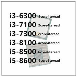 1개 i3 6300 7100 i5 8500 8100 860 7300