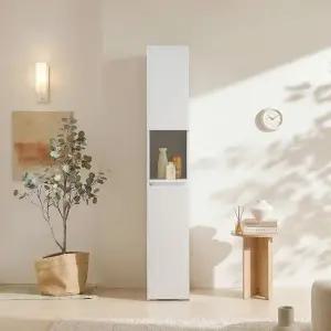 보루네오 마르체 모딘 E0등급 1800 틈새수납장 6단 광폭 주방 오픈수납장 300 BJN632